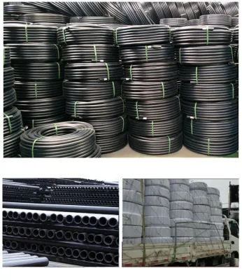 Jubo Factory OEM Wholesale Black Plastic PE100 grado 40 mm HDPE Prezzo tubo