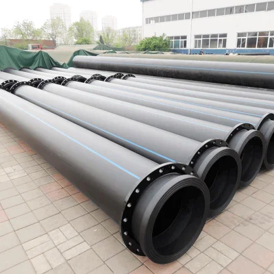  200mm HDPE tubo Prezzo 1 2 pollice plastica nera acqua Prezzo tubo