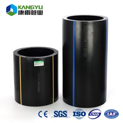 HDPE PE100 fornisce tubo per gas in plastica sotterranea SDR11 con CE