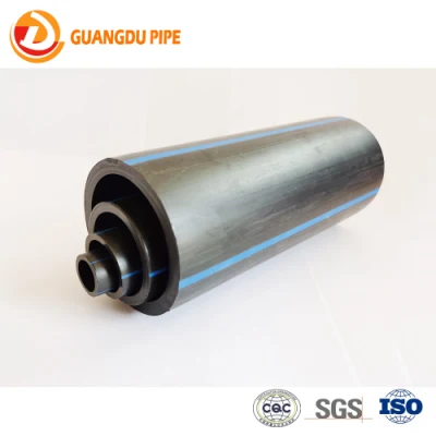 Tubo di grande diametro polietilene scarico acqua alimentazione tubi in HDPE elenco