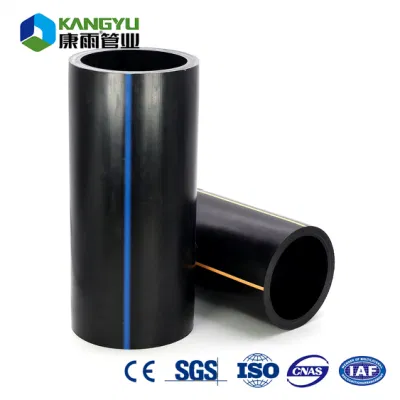 Tubo di poly sotterraneo di gas combustibile di HDPE della linea gialla dalla Cina