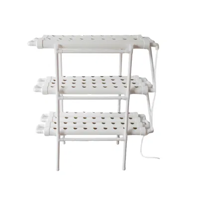  Tubo idroponico tubo quadrato in PVC idroponico per sistema NFT