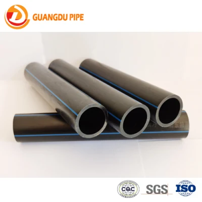 Tubo in PE rigido nero a colori personalizzato con asta in HDPE da 3/4 pollici Tubo