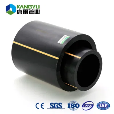 Tubo in HDPE per gas di grande diametro di grado 32mm PE80 di lunghezza standard