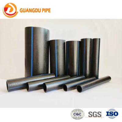  Tubo in HDPE 10 pollici 16 bar HDPE PE100 specifiche per tubo Cina Fornitore
