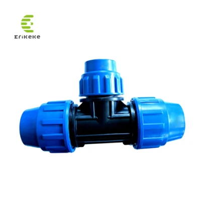 Raccordi in PP a erogazione rapida dei campioni in omaggio raccordi a compressione in HDPE per Irrigazione di alimentazione di acqua