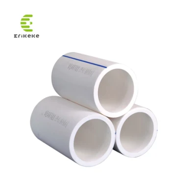 Produzione di tubi in HDPE bianco per l&prime;approvvigionamento idrico