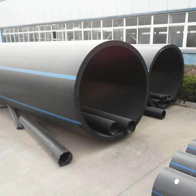 3 4 tubo di alimentazione dell&prime;acqua di plastica nero 3 pollice HDPE Tubo acqua 32mm tubo acqua plastica