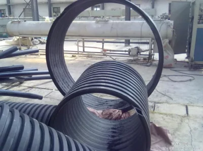Tubo di avvolgimento a parete cava in HDPE tubo di acqua/plastica corrugato leggero Tubo di scarico per il sistema di irrigazione Agricultrue
