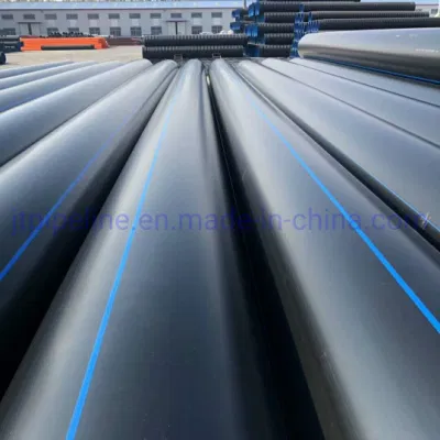 Tubo in HDPE per alimentazione acqua tubo PE100 DN20-DN1600 mm PN4-Pn20 SDR41-SDR9