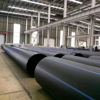 Tubo in HDPE per alimentazione acqua tubo PE100 DN20-DN1600 mm PN4-Pn20 SDR41-SDR9