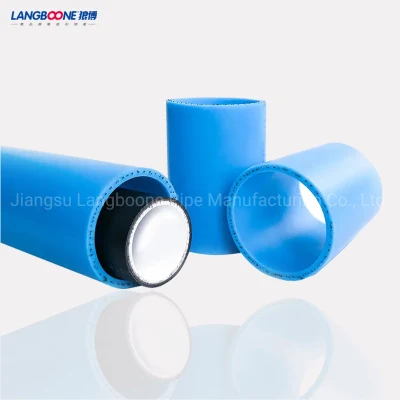 Tubo in acciaio inox rinforzato con filo in HDPE tubo in acciaio composito per Alimentazione acqua