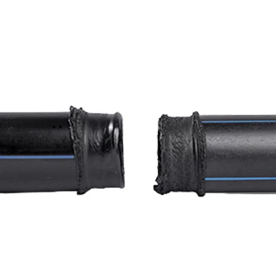 Tubo in HDPE personalizzato colore nero filo in acciaio in PE rinforzato con maglia Tubo composito