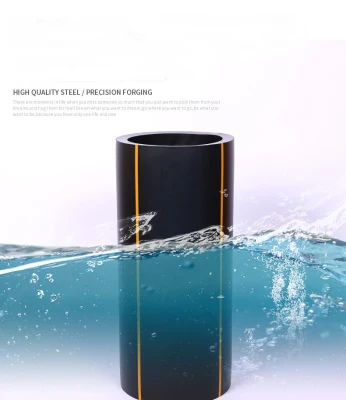  Prezzo all&prime;ingrosso tubo di gas di HDPE linea arancione gialla tutto Dimensioni in stock alta pressione