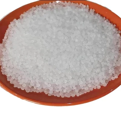 Granuli plastica resina HDPE polietilene ad alta densità vergine HDPE riciclato PE100 PE80 materiale pellicola di origine naturale grado luogo