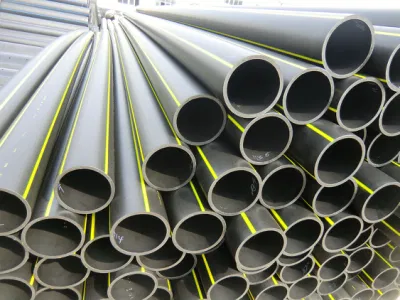 Erogazione di gas ad acqua tubi in polietilene ad alta densità HDPE PE100
