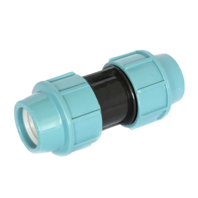Raccordi in PP a erogazione rapida dei campioni in omaggio raccordi a compressione in HDPE per Irrigazione di alimentazione di acqua