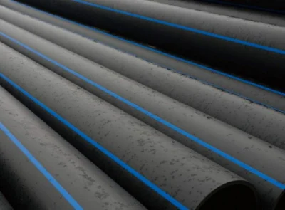 Erogazione di gas ad acqua tubi in polietilene ad alta densità HDPE PE100