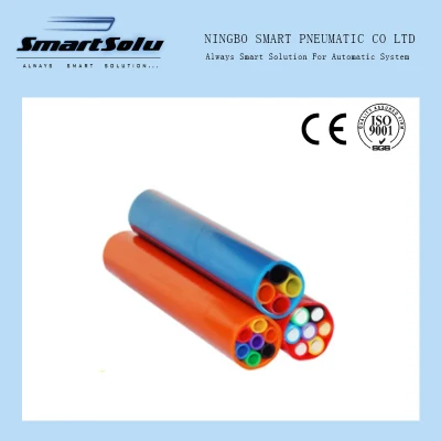 Tubo dB Bundle interrato diretto per microdotto in HDPE a 7 vie per Tubo per microdotto per cavi a fibra ottica per soffiaggio d&prime;aria