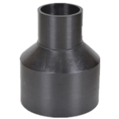 Raccordo per tubi di saldatura in plastica di alta qualità raccordo di fusione di testa in PE Raccordo per tubi di fusione con attacco in HDPE raccordo per tubi di pressione in HDPE per Alimentazione idrica SDR13.6 e SDR17