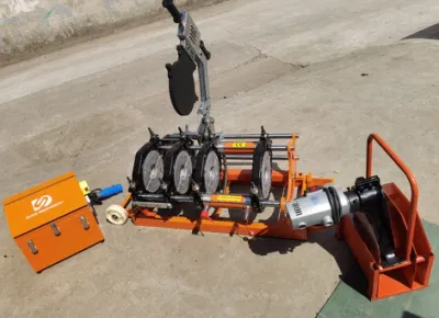 Pressa per giunti di testa completamente automatica in vendita a caldo/saldatrice di testa in HDPE/plastica Saldatrice per tubi