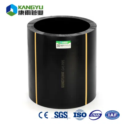 HDPE PE100 fornisce tubo per gas in plastica sotterranea SDR11 con CE