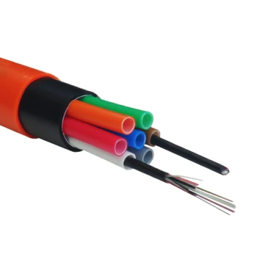 Campione gratuito 2 4 a 7 vie in HDPE Micro Duct diretto interrato Tubo DB per cavo di soffiaggio d&prime;aria in fibra ottica Microdotto Tubo