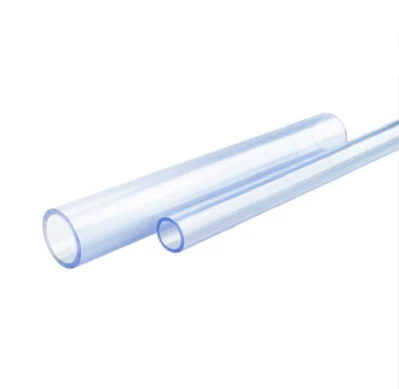 Programma per tubi in plastica trasparente per acqua in PVC resistente al freddo e in vendita a caldo 40 tubo in PETG/PC rigido trasparente, biodegradabile in PVC