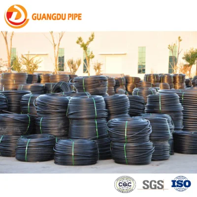  SDR 11 HDPE tubo acqua Prezzi 3 pollici 63mm 2.5 Pollici alta densità 1.5 pollici Poly PE tubi Produttori polietilene Tubo di irrigazione