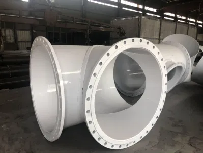 90 gradi 3PE 2PE FBE tubo di rivestimento in acciaio con gomito E raccordi