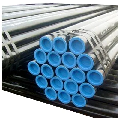 ASTM A106 Gr. B SCH 40 80 160 tubo senza saldatura in acciaio al carbonio ASME B36.10 tubo in acciaio inox rivestito in PE o verniciato nero
