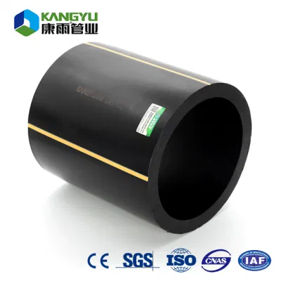 Tubo in HDPE per gas di grande diametro di grado 32mm PE80 di lunghezza standard