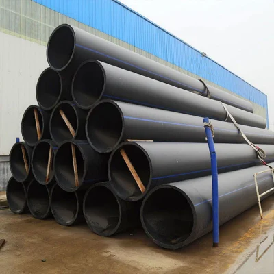Tubo in HDPE di grande diametro 200 mm tubo di irrigazione per alimentazione acqua in PE