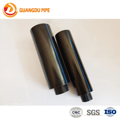 Tubo in PE rigido nero a colori personalizzato con asta in HDPE da 3/4 pollici Tubo