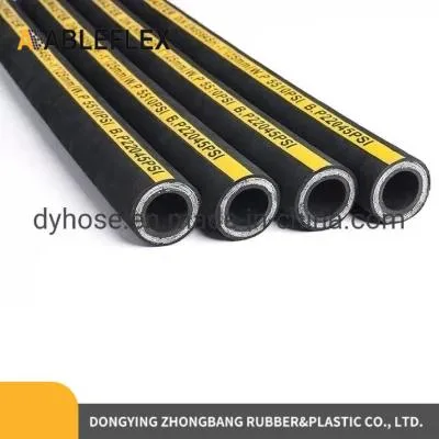 Speciale SAE100 R1 R2 speciale promozionale a basso prezzo resistente all&prime;olio Tubo flessibile in gomma idraulica con superficie liscia