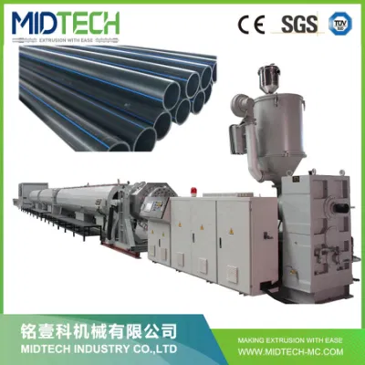 Plastica PE PP LDPE estrusore doppio per tubi acqua/gas macchinari/nuovo HDPE Macchina per la produzione di tubi/macchina per tubi in plastica/linea di riciclaggio animali domestici/tubo PPR Tubo di estrusione