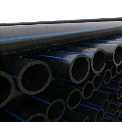 Versatilità tubo di alimentazione dell&prime;acqua PE100 in HDPE tubo per acqua sotterranea