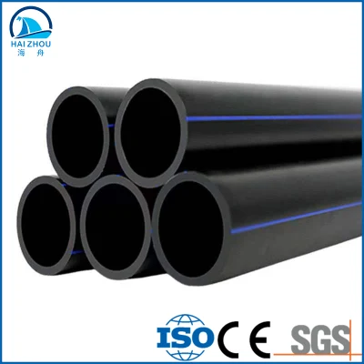 20 mm 32 mm 40 mm 50 mm 63 mm 75 mm 90 mm 110 mm 140 mm 160 mm Tubi in PE ad alta pressione per scarico e alimentazione dell&prime;acqua in HDPE