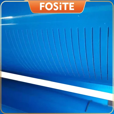 Schermo/involucro da 110 mm in PVC con tubo a saldare grigio o blu Tubo