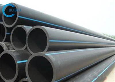 Tubo in HDPE ad alta efficienza PE100 tubo in polietilene di grande diametro per Alimentazione acqua