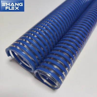 Tubo flessibile di aspirazione flessibile in PVC a doppia elica di buona qualità