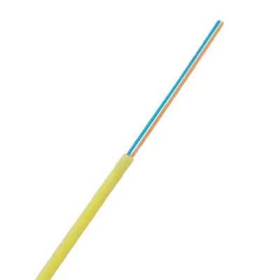  Fibre ottiche HDPE centrale fili di aramide a tubo sciolto Micro Air Cavo bruciato