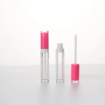 Mini White Color contenitori a labbro lucido stile semplice tubo unico Design tubo in plastica personalizzato con lupploss