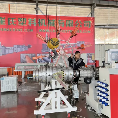 Tubo flessibile ondulato tubo in HDPE tubo estruso linea