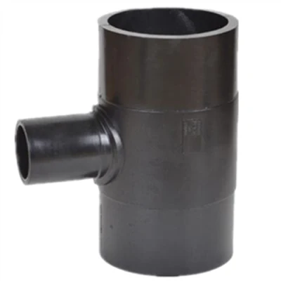 Raccordo per tubi di saldatura in plastica di alta qualità raccordo di fusione di testa in PE Raccordo per tubi di fusione con attacco in HDPE raccordo per tubi di pressione in HDPE per Alimentazione idrica SDR13.6 e SDR17