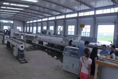 S giallo nero interrato interrato sepoltura diretta plastica PE HDPE Polietilene acqua Natrurale gas tubo di alimentazione estrusione linea di produzione