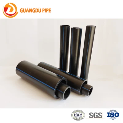 Tubo in PE rigido nero a colori personalizzato con asta in HDPE da 3/4 pollici Tubo