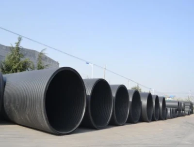 Tubo di avvolgimento a parete cava in HDPE tubo di acqua/plastica corrugato leggero Tubo di scarico per il sistema di irrigazione Agricultrue