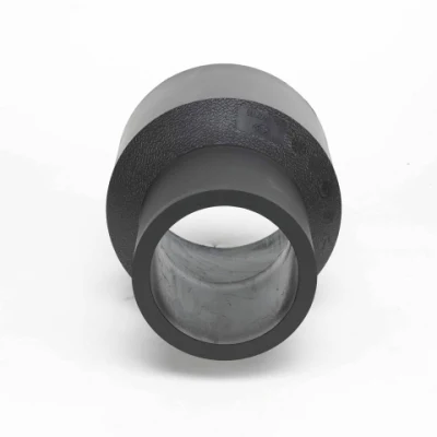 Raccordo per tubi in HDPE accoppiatore di riduzione nero