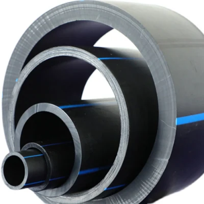 Tubo in HDPE di grande diametro 200 mm tubo di irrigazione per alimentazione acqua in PE